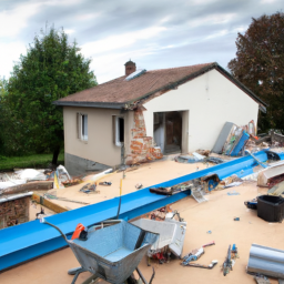 Extension de maison avec véranda-salle à manger Caudry